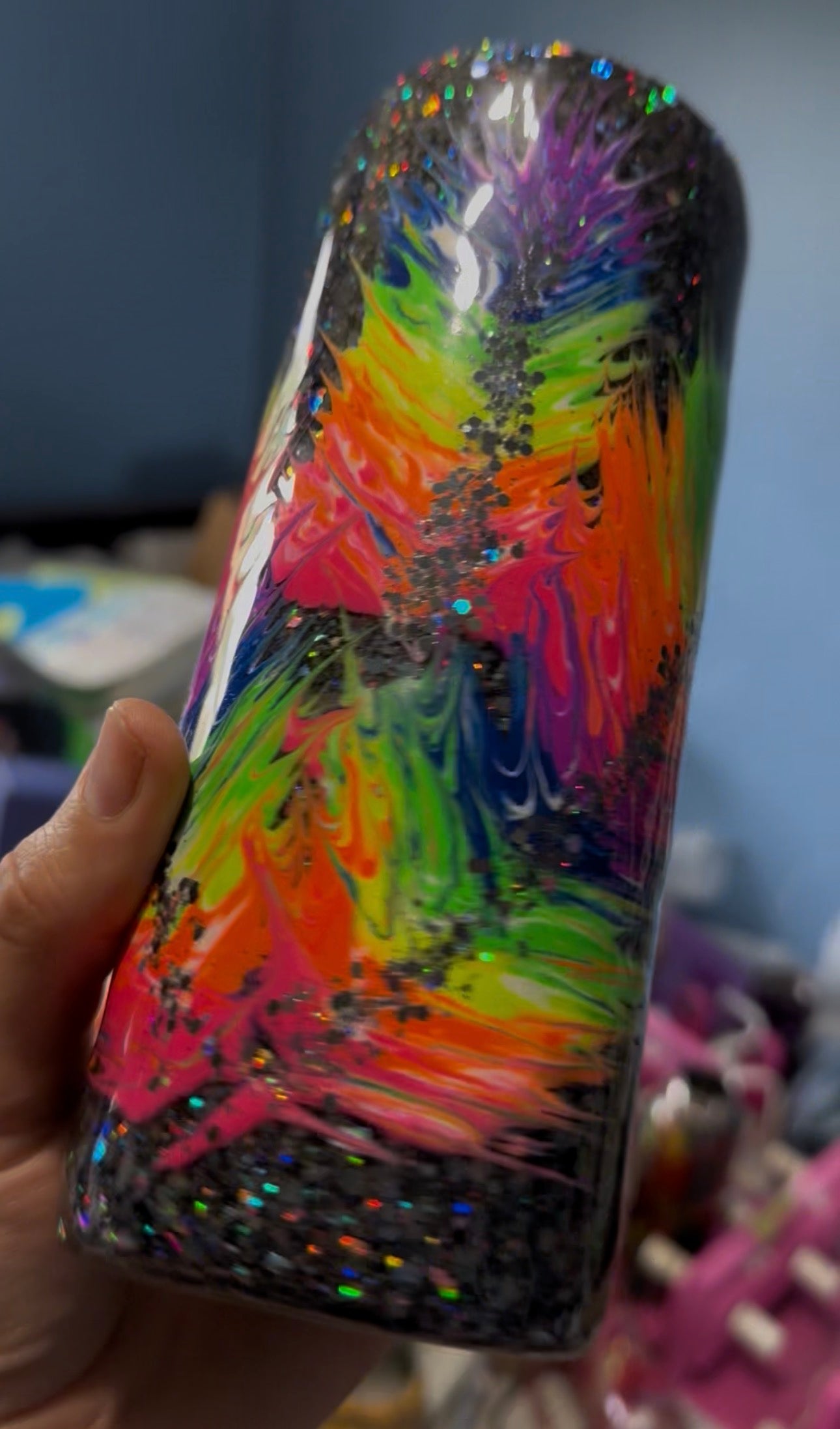 Rainbow Glow Feathers 25oz Duo