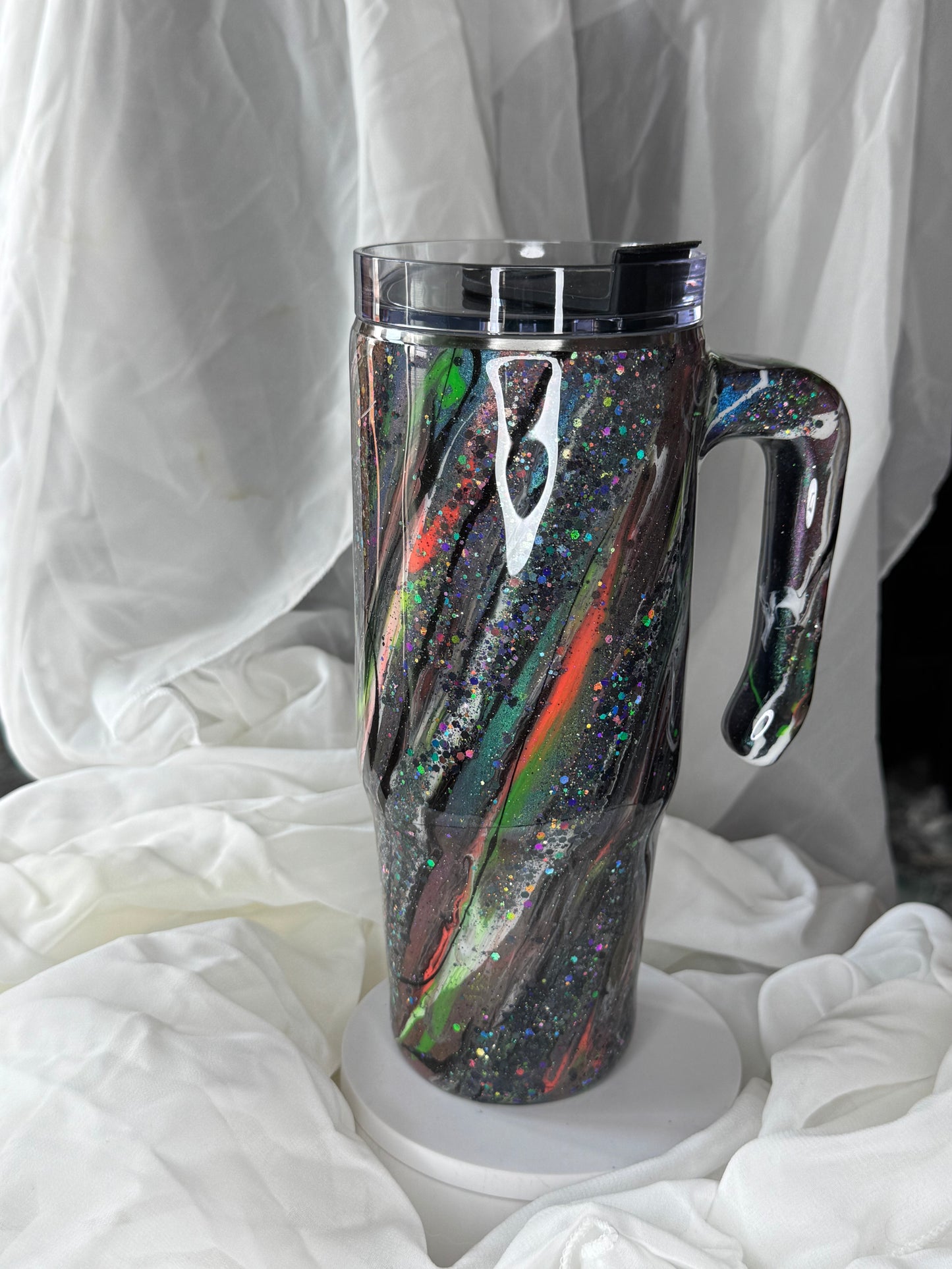 30oz Grey Milkyway Grippy