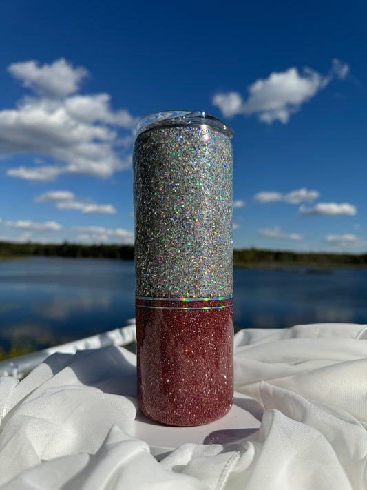 9. 20oz Skinny Berry drinking tumbler