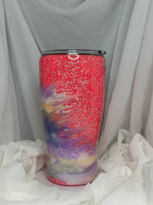 18. 30oz Modern Curve Photochromic Wrap drinking tumbler