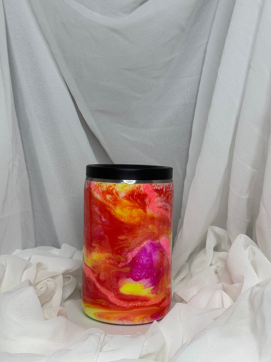 19. 12oz Thick Duozie Floral Ink drop