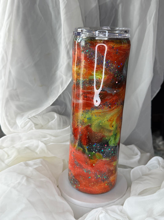 30oz Fire Galaxy Skinny