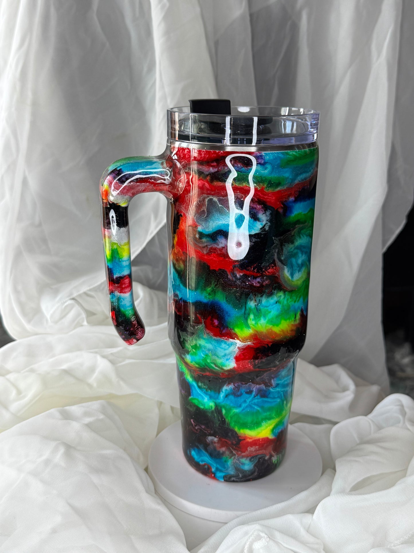 30oz RGB galaxy Grippy