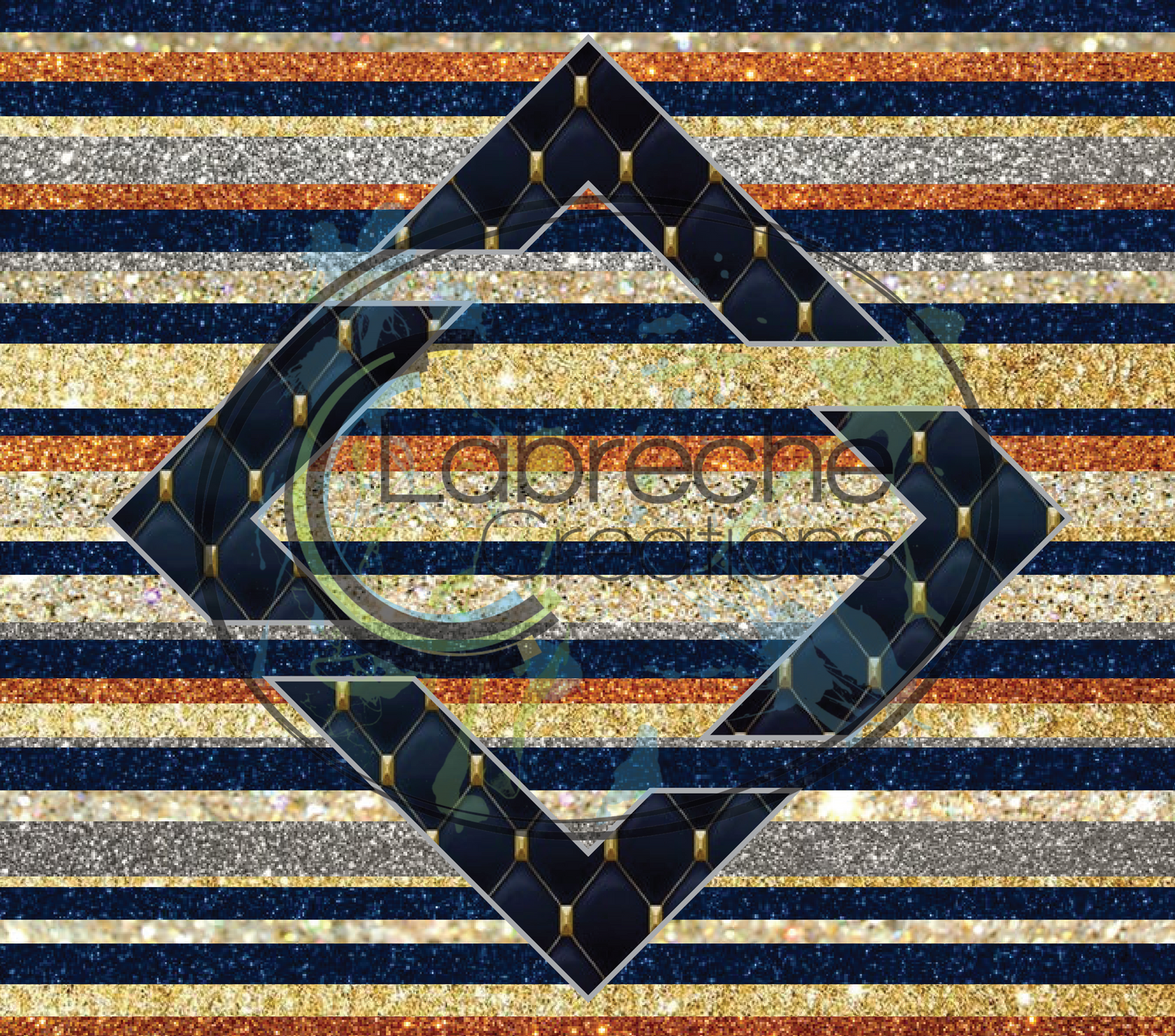 Serape Diamond Template