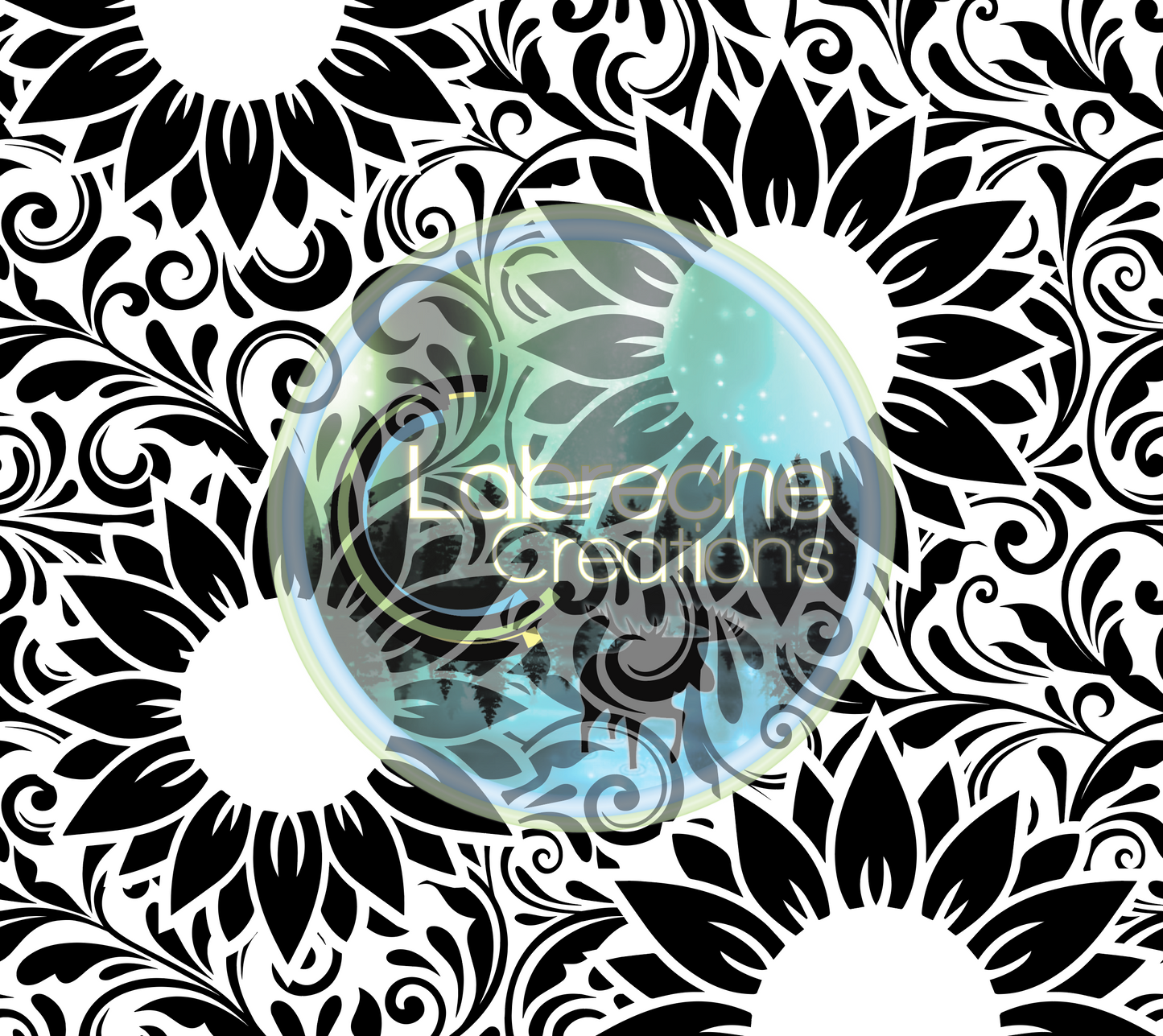 Sunflower design Template