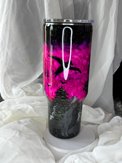 40oz Outdoor Scene Tumbler