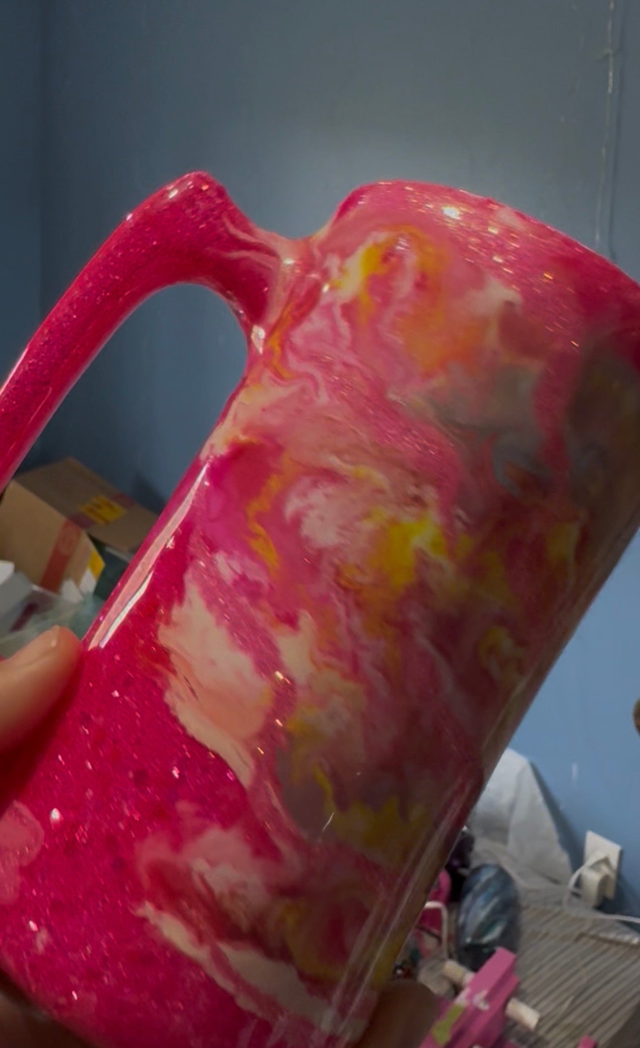 Pink Barbie Inspired mug 20oz Beer Mug