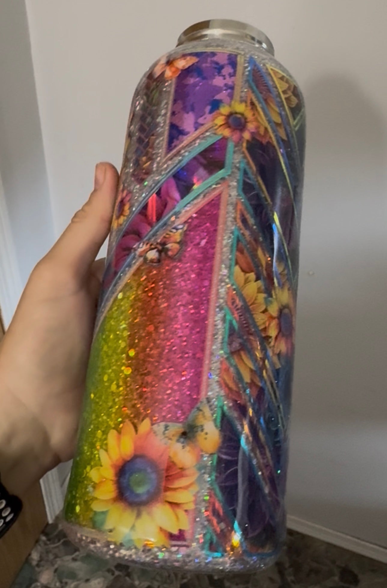 Sunflower Mixed Media 40oz Hydro duo