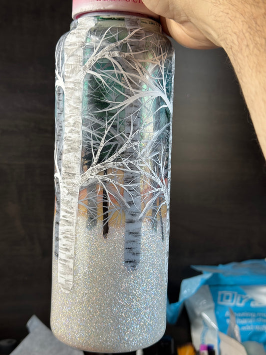 BIRCH TREE WINTER WAFFLE