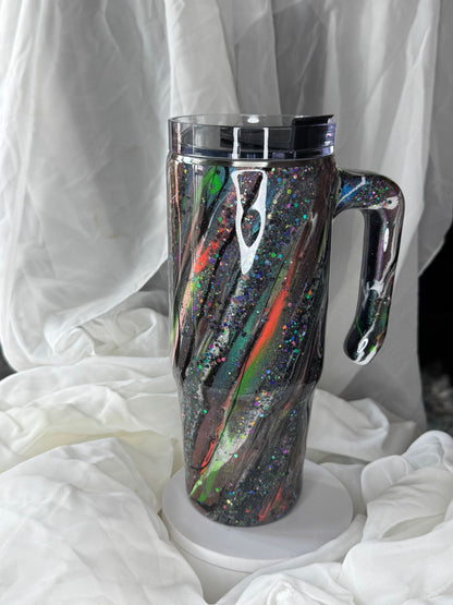 30oz Grey Milkyway Grippy