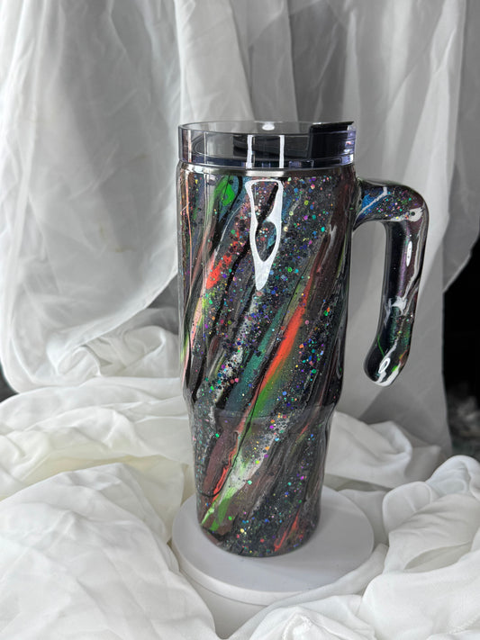 30oz Grey Milkyway Grippy