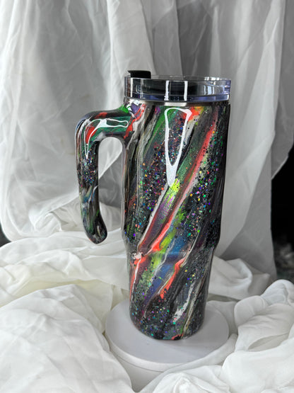 30oz Grey Milkyway Grippy