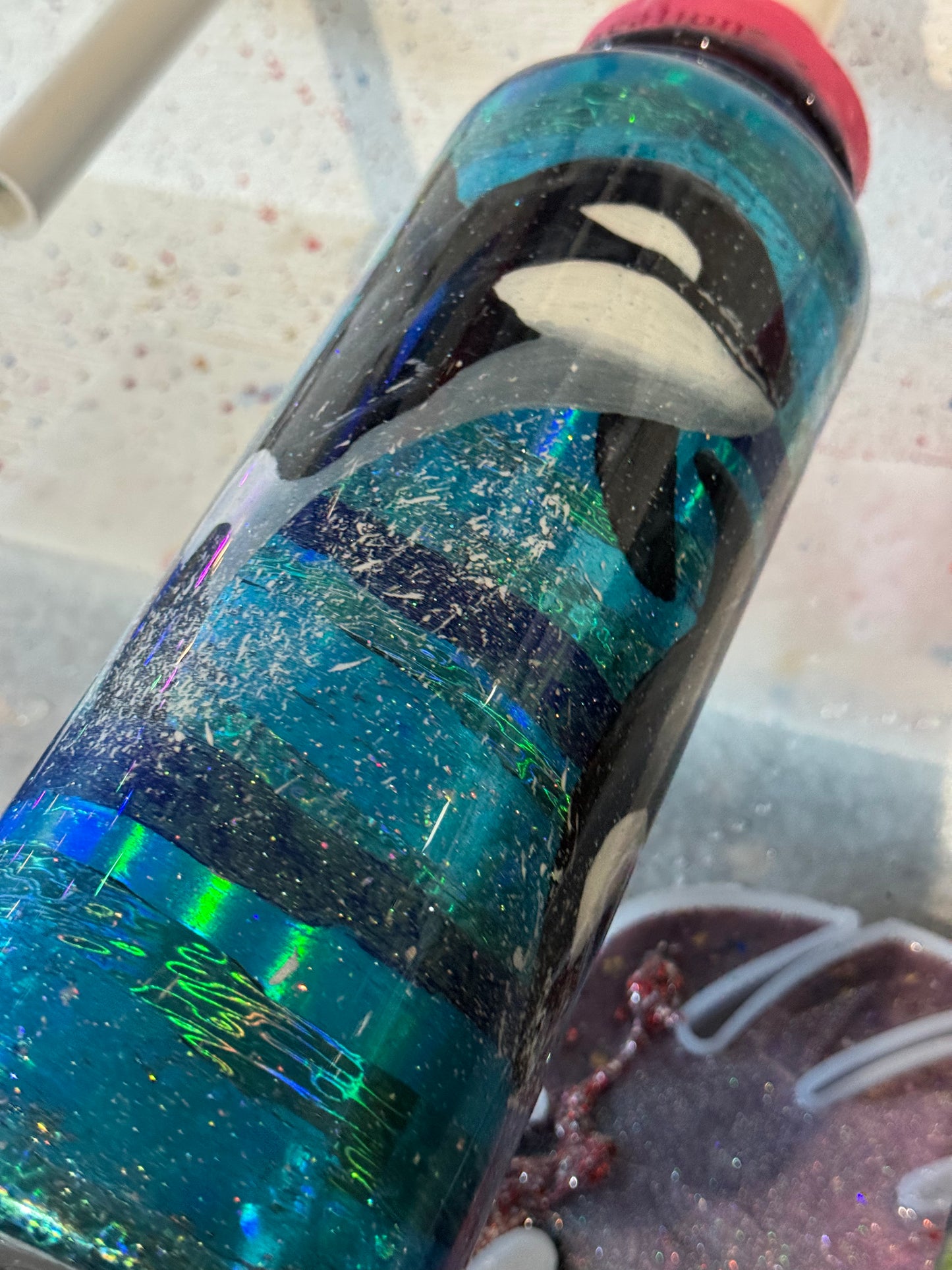 002 Orca Scene WAFFLE CUP