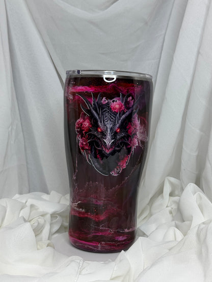 30oz Modern Curve Dragon Galaxy