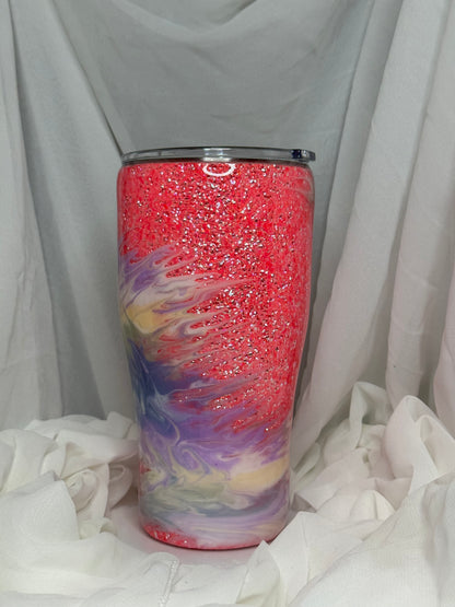 18. 30oz Modern Curve Photochromic Wrap drinking tumbler