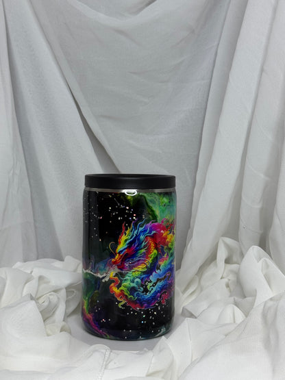 07. 12oz Thick Duozie Rainbow Dragon Galaxy