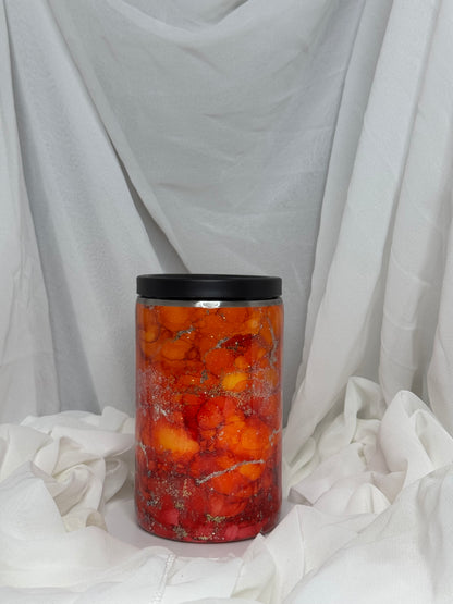 22. 12oz Thick Duozie Sunset Dry Ink Drop