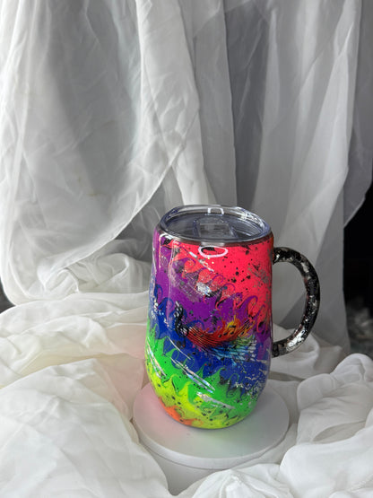16oz Rainbow Music mug