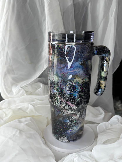 30oz Opal over Holo foil Grippy