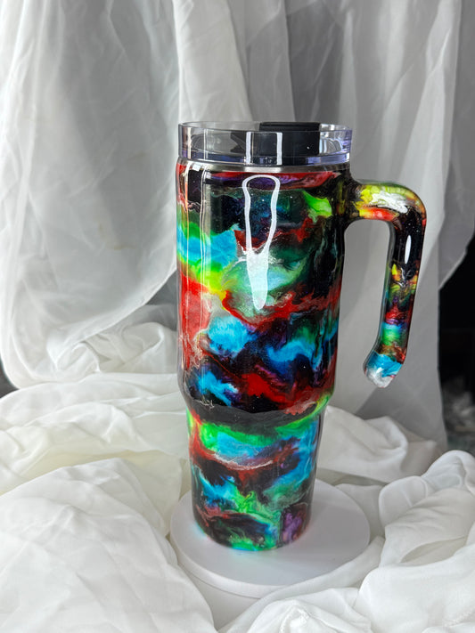 30oz RGB galaxy Grippy