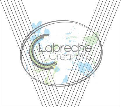 V Split Ribbon Template