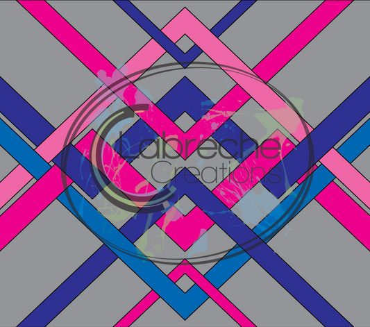 Abstract Angles Template