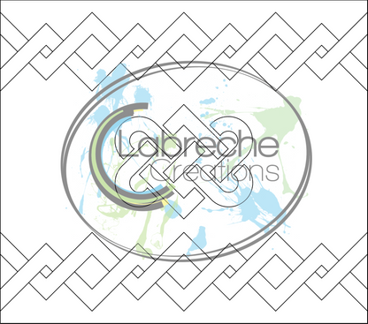 Heart Knots Template