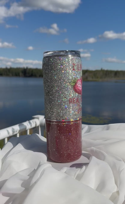 9. 20oz Skinny Berry drinking tumbler